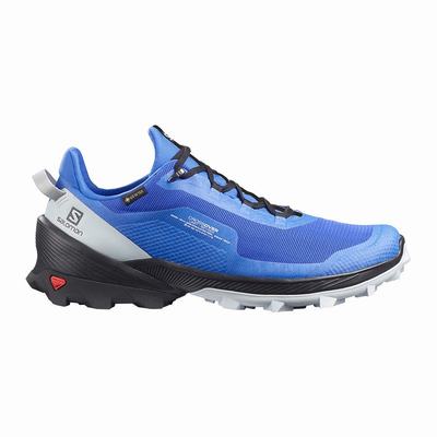 Salomon CROSS OVER GORE-TEX - Miesten Vaelluskengät - Sininen/Mustat